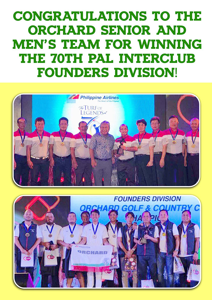 PAL Champions The Orchard Golf & Country Club